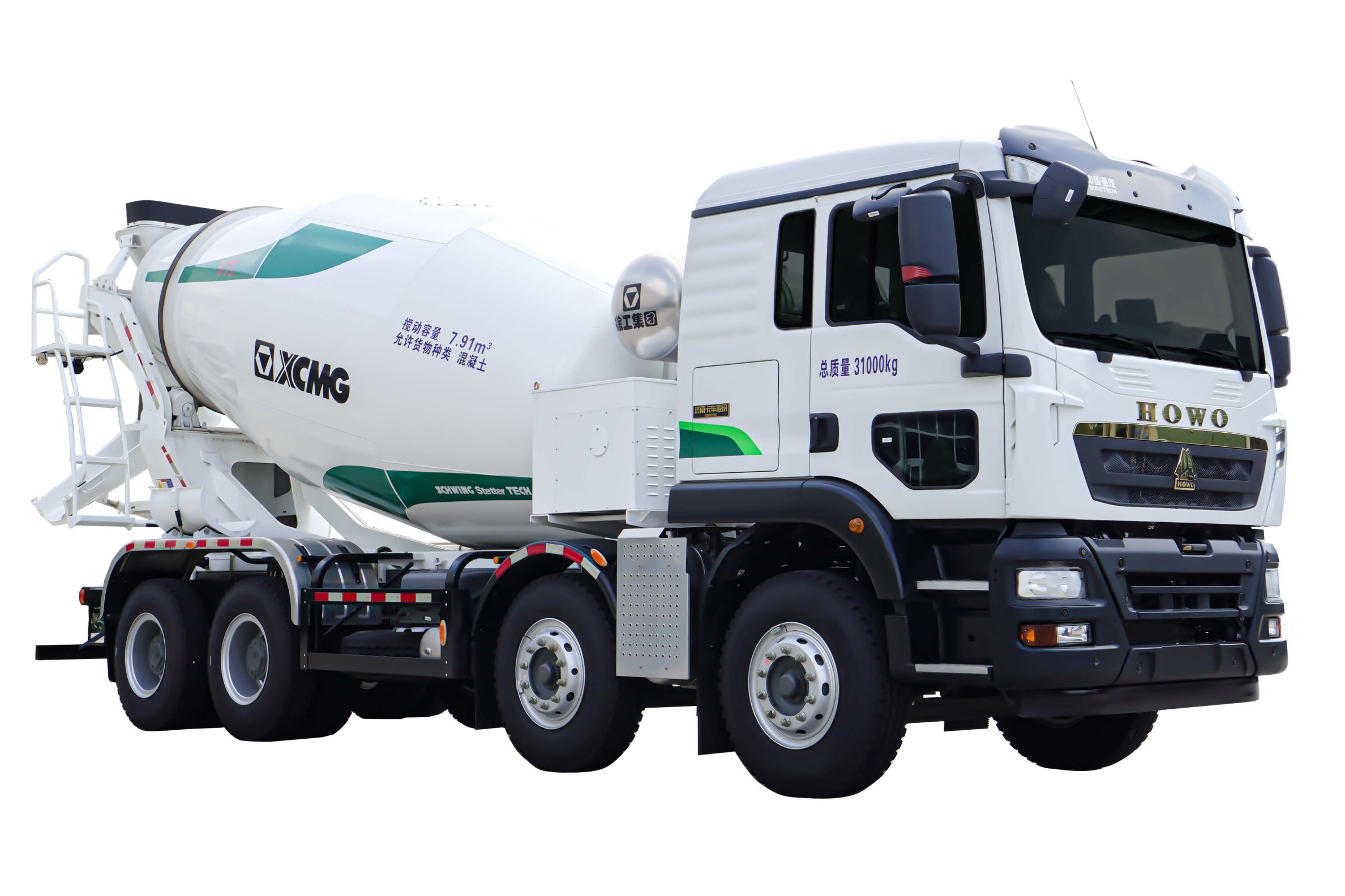 徐工G4804B(豪沃微混)混凝土攪拌運(yùn)輸車(chē)